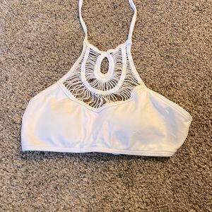 Halter swim top